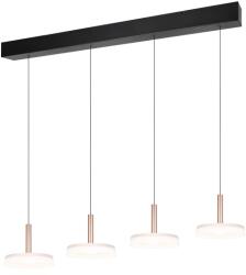 TRIO T354910465 LED mennyezeti függőlámpa CELESTE | 4x7, 5W integrált LED forrás | 4x750lm | 3000K