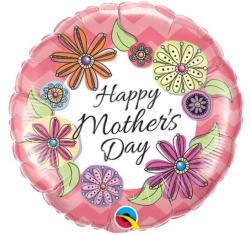 Fólia lufi - Boldog Anyák Napját - Happy Mother's Day (MLG240178)