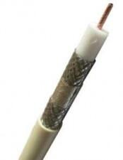 MoftX Cablu Coaxial Rg6 K-Tex Alb / Rola 100Ml (60876)