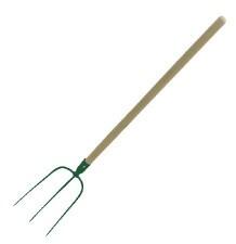 Profix Furca Gospodarie Cu Maner Lemn 230X330/1330Mm / 3 Dinti (25549) Furca