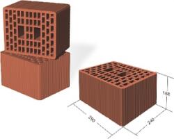 Soceram Caramida Durotherm 290x240x188 Hd / 1.15 M3