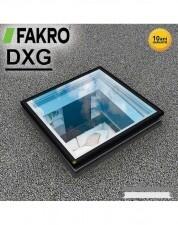 Fakro Fereastra Fixa Cu Modul De Sticla Suplimentar Pentru Acoperis Terasa Dxg P2 80x80