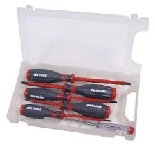 Profix Set Surubelnite Izolate Maner Cauciuc + Tester - 6 Piese (PFX10510) Surubelnita