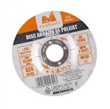 Evotools Disc Abraziv De Polizat Ets A24 Extra, 125x6mm (680595)