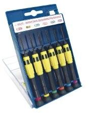 Profix Set Surubelnite Precizie Ni-Cr-Mo Cu Maner / P+Ph - 6 Piese (PFX10226) Surubelnita