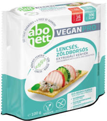 Abonett VeganPro Extrudált kenyér Lencsés-zöldborsós - Gluténmentes - 100 g