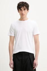 Hollister Co Hollister Co. pamut póló fehér, férfi, sima, KI324-5149 - fehér XXL