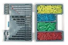 Profix Set Burghie-Zidarie-Lemn-Metal/Varfuri-Dibluri - 300 Piese (PFX47001) Burghiu
