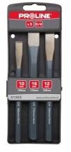 Profix Set Dalti Cr-Va Pentru Metal - 3 Piese (PFX31363) Dalta