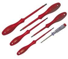 Profix Set Surubelnite Izolate Pvc Plate Si Pz + Tester - 6 Piese (PFX10078) Surubelnita