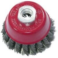 Profix Perie Sarma Impletita Tip Cupa Cu Filet Proline 80Mm (32578)