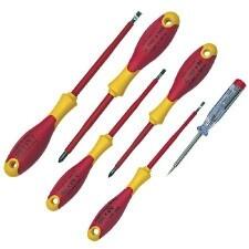Profix Set Surubelnite Izolate Abs Plate Si Ph + Tester - 6 Piese (PFX10598) Surubelnita