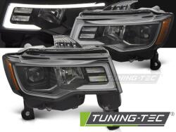 Jeep GRAND CHEROKEE 16-21 TUBE LIGHT BLACK Tuning-Tec Fényszóró (LPCH44)