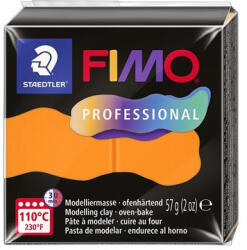 FIMO Gyurma, 57 g, égethető, FIMO "Professional", narancs (FM80404) - onlinepapirbolt