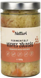  Naturi fermentált vegyes zölds. 500g - totalvital