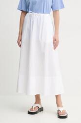 By Malene Birger pamut szoknya PHEOBES fehér, maxi, harang alakú, 102064 - fehér 42