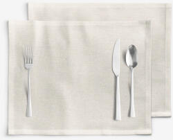 Goldea suporturi farfurii decorative malaga - model striat - 2 buc 30 x 40 cm Fata de masa