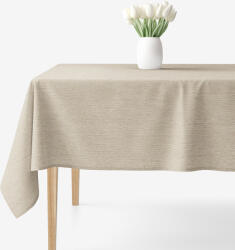 Goldea față de masă decorativă malaga - cafea natural 120 x 140 cm Fata de masa