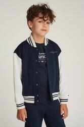 Tommy Hilfiger gyerek felső sötétkék, sima, KS0KS00624 - sötétkék 122