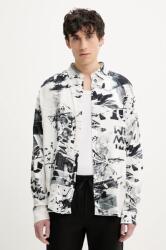 Desigual ing MOTO férfi, galléros, fehér, relaxed, 25SMCW19 - fehér L