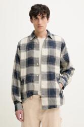 Desigual pamut ing LUMBERJACK férfi, galléros, sötétkék, regular, 25SMCW08 - sötétkék L