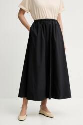 By Malene Birger pamut szoknya PHEOBES fekete, maxi, harang alakú, 102064 - fekete 36