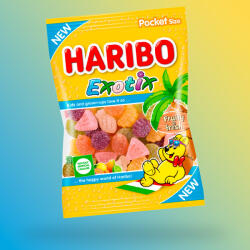 HARIBO Exotix gyümölcsös gumicukor 100g - delfinbuvar