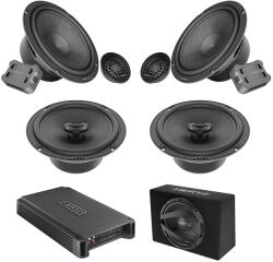Hertz Pachet Difuzoare Auto cu subwoofer Dacia Lodgy 2012-2017 Hertz Cento 1500 W