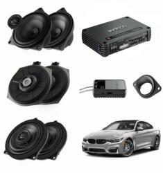 Audison Pachet sistem audio Plug&Play Audison dedicat BMW K4M X4M + Amplificator AF C8.14bit + Conectica dedicata - vagauto