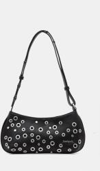 Desigual kézitáska REBEL ALSACIA BLACK fekete, 25SAXP70 - fekete Univerzális méret