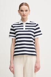 Barbour poló Ashbourne női, sötétkék, LML0887NY73 - sötétkék 36