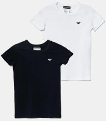 Giorgio Armani gyerek póló 2 db sötétkék, sima, EB000489 AF16036 - sötétkék 176