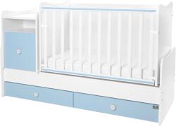 Lorelli Трансформиращо се детско легло Lorelli - Trend Plus, бяло и Baby Blue (10150590039P) - baby