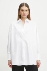 Giorgio Armani pamut ing női, galléros, fehér, relaxed, XW000455 AF12812 - fehér M