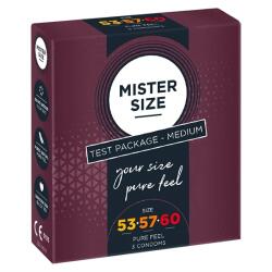 MISTER SIZE - óvszer 53-60mm (3db) [3 darab]
