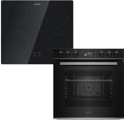 Klarstein ControlSync sütő és indukciós főzőlap szett, 9 funkció, 4 főzőzóna, 72 l űrtartalom (TK15-Kl-CS-CSet-Bl) (TK15-Kl-CS-CSet-Bl)
