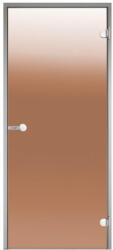  Harvia gőzkabin üvegajtó 7x19 bronz (1890x690x60 mm), változtatható nyílásirány DA71901 (T0702-026)