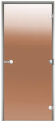  Harvia gőzkabin üvegajtó 8x21 bronz (2090x790x60 mm), változtatható nyílásirány DA82101 (T0702-032)