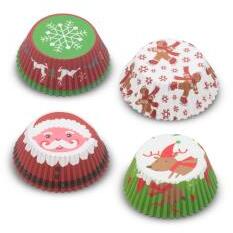  Muffin papír szett karácsonyi, 100db/csomag (57168X) (57168X)