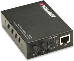 Intellinet Network Solutions Intellinet 506519 hálózati média konverter 100 Mbit/s 1310 nm Multi-mode Fekete (506519)