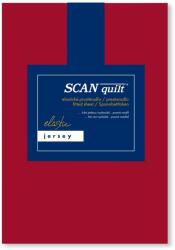 Scanquilt JERSEY ELASTIC LYCRA lepedő, piros, 160×200 cm (27976)