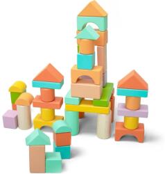 UMU Wooden blocks interaktív játék fából készült 1y+ 100 db