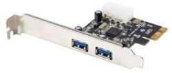 BLACKBIRD PCI Bővítőkártya 2xUSB 3.1 Gen. 2 Low profile verzió