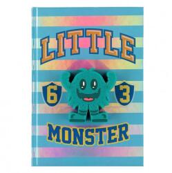 Starpak Little Monster A/5 notesz - csíkos (553739)