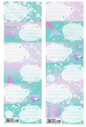 Starpak Kagylós 6 db-os füzetcímke (559538) (559538)