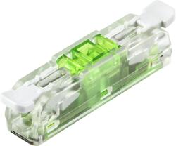 Tracon Csavar nélküli vezetékösszekötő, toldó, nyitható, átlátszó 0, 5-4(2, 5)mm2, 32A, 400VAC 1P (RVOGTT11)