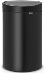 Brabantia Touch Bin New nyomófedeles szelektív szemetes - matt fekete 23+10L (129544)