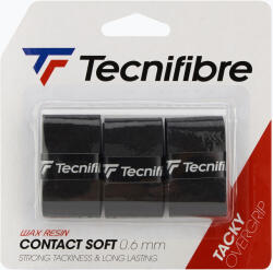 Tecnifibre Contact Soft teniszütő csomagolások 12 db fekete