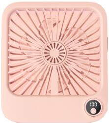  Asztali ventilátor állítható állvánnyal W30 rózsaszín
