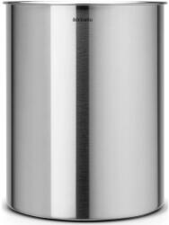 Brabantia papírkosár fedél nélkül - rozsdamentes acél, selyem matt 15L (313387)